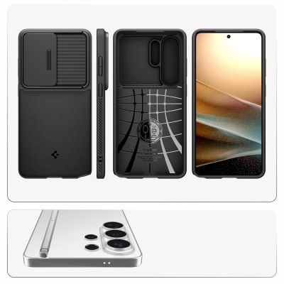 11. Etui Spigen Optik Armor na Samsung Galaxy S26 Ultra - czarne