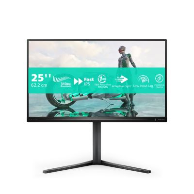 8. Philips Evnia 3000 25M2N3200U/00 monitor komputerowy 62,2 cm (24.5") 1920 x 1080 px Full HD LCD Szary