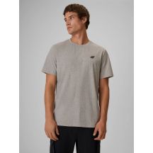 T-shirt regular gładki męski 4F 4FRMM00TTSHM4192-27M