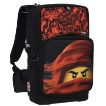 Plecak szkolny dziecięcy do przedszkola czerwony 18L Lego Ninjago Optimo Plus  - 20222-2302