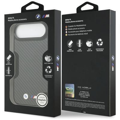 8. Etui BMW M Kevlar Matt MagSafe na iPhone Air - czarne
