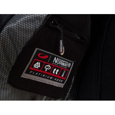 12. Kurtka Geographical Norway Techno Softshell  M WU6068-GN-BLACK
