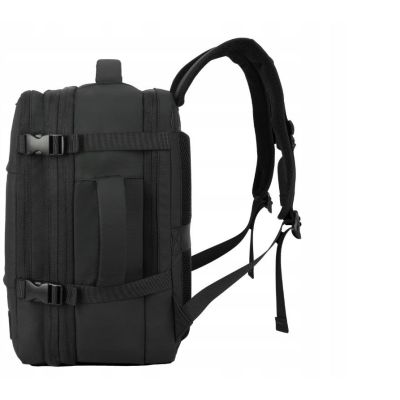 4. Plecak Podróżny Kabinowy z pompką NOVEEN CTB500 Black 40x20x25