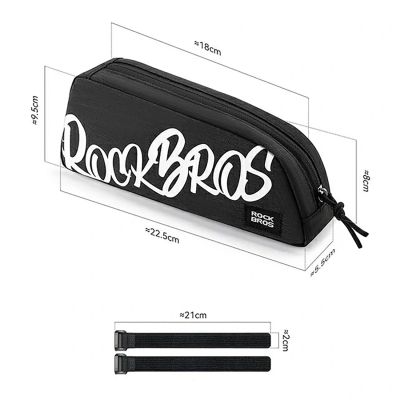 3. Torba rowerowa Rockbros G009 Flash Journey na górną rurę 0.8 l - czarna
