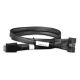 2. Adapter IcyDock MCIO 8i 74 pin SFF-TA-1016 do 2 x OCulink 42 pin 4i