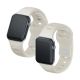 5. Pasek 3mk Silicone Watch Strap na Apple Watch 42/44/45/49mm - beżowy