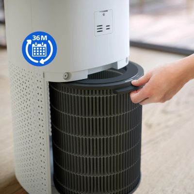 4. Philips Zintegrowany filtr 3w1 Pasuje do oczyszczacza 2w1: AC3737/10 Filtr NanoProtect HEPA Pro S3