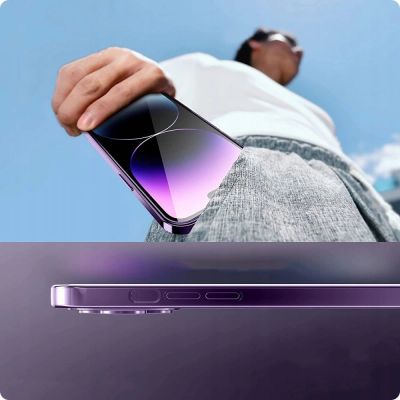 6. Etui Tech-Protect MagShine Line MagSafe na iPhone 14 Pro - fioletowe
