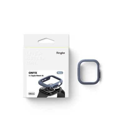 7. Etui Ringke Onyx na Apple Watch 10 46 mm - granatowy