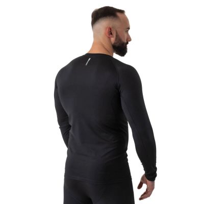 7. Rashguard długi rękaw czarny BlackRSL - S