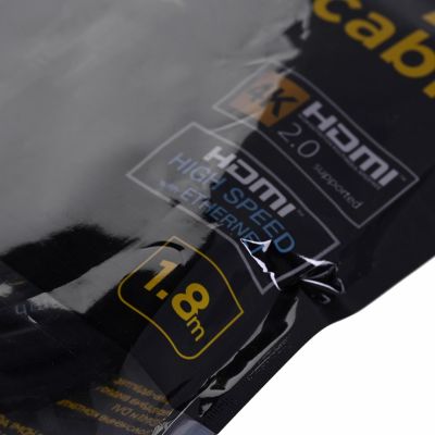 5. Kabel GEMBIRD CC-HDMI-DVI-6 (HDMI M - DVI-D M; 1,8m; kolor czarny)