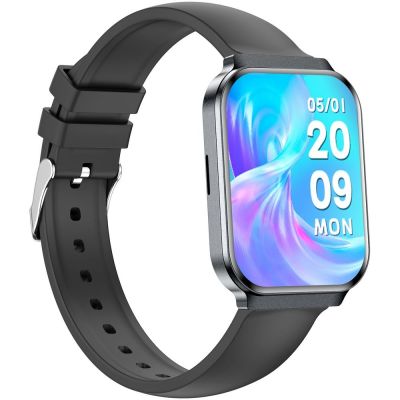 9. Smartwatch Gravity Czarny Pasek + Bransoleta GT44-5