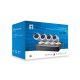 2. LevelOne CCTV 8-kanałowy zestaw 2MP/IP66/H.264/1x3.5"/IR-30m biały