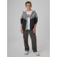 4. T-shirt regular z nadrukiem chłopięcy 4F 4FJRAW26TTSHM4346-10S