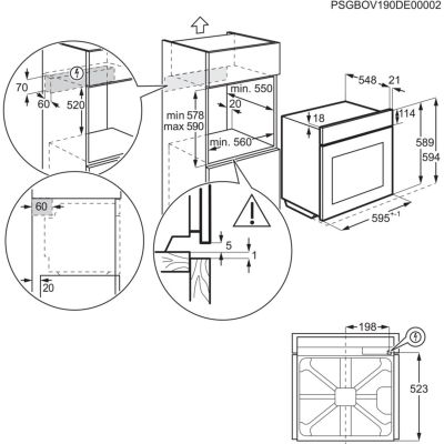 13. Piekarnik ELECTROLUX EOF4P56X czyszczenie pyroliza