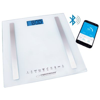 7. Waga z funkcją bluetooth Esperanza B.FIT EBS016W (kolor biały)