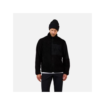Bluza męska męska ROSSIGNOL ALLTRACK FZ SHERPA JKT czarna