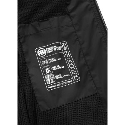 11. Kurtka męska wiosenna Pit Bull West Coast Athletic Logo Czarna przejściowa -  52300190000
