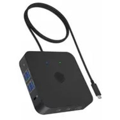 2. Stacja dokująca IcyBox USB-C -> USB3.2/HDMI/3.5/LAN
