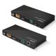 2. Extender LINDY 150m Cat.6 DisplayPort i USB KVM HDBaseT z IR/RS232