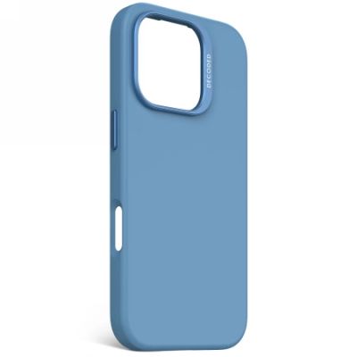 2. Etui Decoded AntiMicrobial Silicone Backcover z MagSafe do iPhone 16 Pro - niebieskie