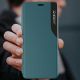 9. Eco Leather View Case elegancki futerał etui z klapką i funkcją podstawki iPhone 13 Pro pomarańczowy