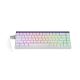 3. Klawiatura gasket HERO68HE WHITE LIGHT HOUSE Jade King switch RGB AULA