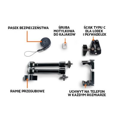 6. Uchwyt mocujący telefon Deeper Smartphone Mount Kayak&Boat