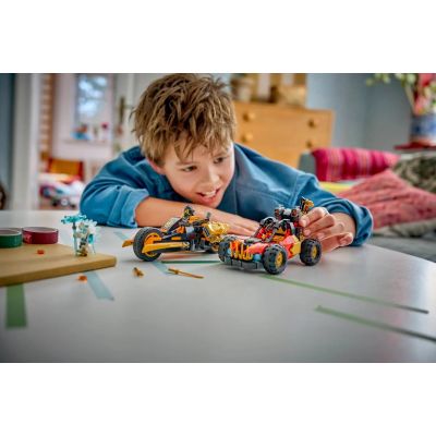 9. LEGO Ninjago 71864 - Wielofunkcyjne pojazdy Kaia i Cole'a