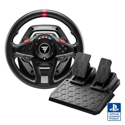 2. Thrustmaster T128 Czarny USB Kierownica + pedały Analogowy PC, PlayStation 4, PlayStation 5