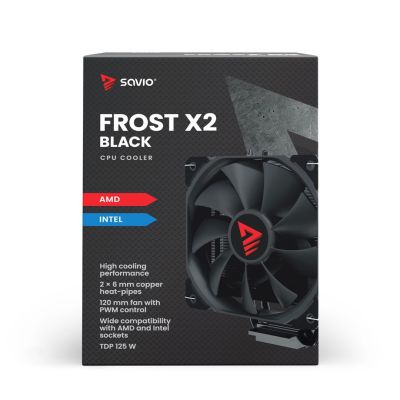 13. SAVIO CHŁODZENIE CPU FROST BLACK X2