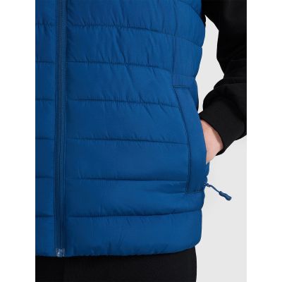 3. Bezrękawnik puchowy z wypełnieniem syntetycznym męski 4F 4FWAW25TVJAM225-30S