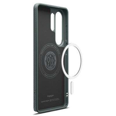 17. Etui Spigen Liquid Air Mag MagSafe na Samsung Galaxy S26 Ultra - zielone