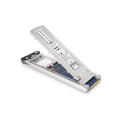 4. Icy Dock MB840TP-B obudowa do dysków twardych Obudowa SSD Aluminium, Czarny M.2