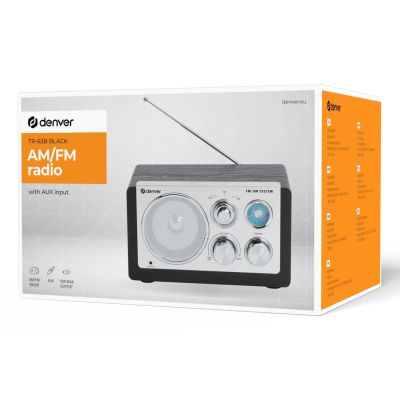 4. Analogowe radio Denver TR-63B