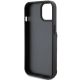 7. Etui Karl Lagerfeld Saffiano Cardslots and Stand Monogram Ikonik Patch do iPhone 15 - czarne