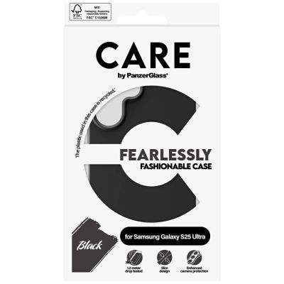 4. Etui CARE by PanzerGlass Fashion do Samsung Galaxy S25 Ultra - czarny