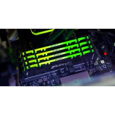 25. KINGSTON DDR4 16GB 3600MT/s CL16 DIMM FURY Renegade RGB