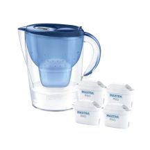 Dzbanek filtrujący Brita Marella+4wkłady MaxtraProPP (2,4l; niebieski)