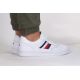 8. Buty Tommy Hilfiger Court Cupsole Retro Lth  Stripes M FM0FM04828YBS