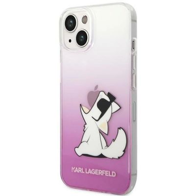 2. Etui Karl Lagerfeld Choupette Fun na iPhone 14 Plus - różowe