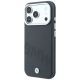 2. Etui BMW Sign Inclined Deboss Letters MagSafe na iPhone 17 Pro / 18 Pro - szare