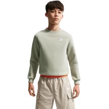 Bluza dla dzieci Nike Sportswear Club Fleece jasnozielona FD3006 304  L