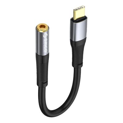 Kabel audio Orico AXC-02 USB-C do jack 3.5 mm 20 cm - czarny