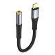 Kabel audio Orico AXC-02 USB-C do jack 3.5 mm 20 cm - czarny