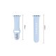 3. Pasek Tech-Protect Silicone na Apple Watch 40 / 41 / 42 mm - jasnoniebieski