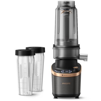12. Philips Flip&Juice™ Blender HR3770/10 Blender o dużej prędkości z modułem sokowirówki