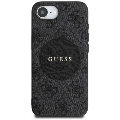 3. Etui Guess 4G Circle Classic Logo MagSafe na iPhone 16e - czarne
