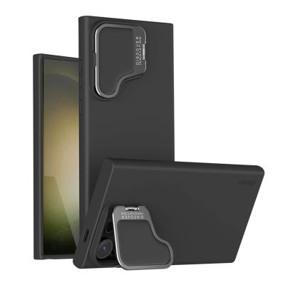 Etui Nillkin CamShield Silky Prop Silicone Case na Samsung Galaxy S24 Ultra - czarne