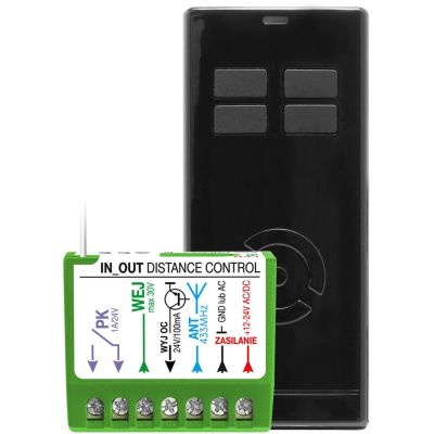 Zestaw Proxima IN-OUT Distance Control T4 CZARNY